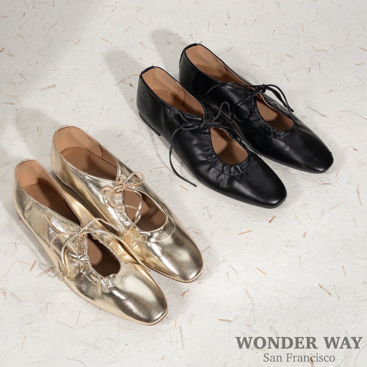 Women Mary Jane Shoes |Women Ballet Flats Shoes | Elegant Adjustable Tie Flats | Vintage Style Flats| Pointed Toe low Heel Dress Shoes