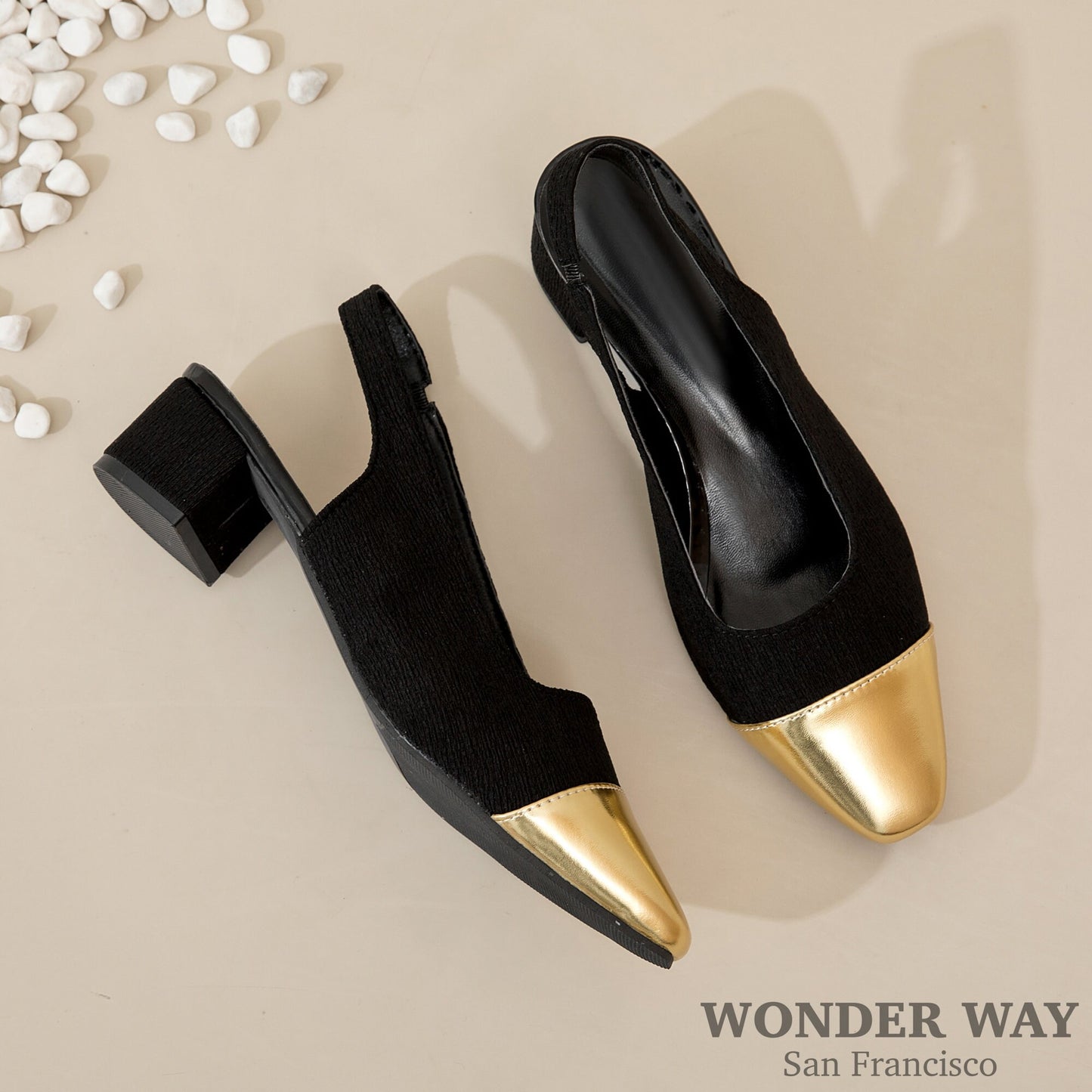 Women Mary Jane Shoes | Women Low Heel Sandals | Women Pointed Toe Slingback Shoes | Leather Block Heel Shoes | Women Vintage Dress Shoes