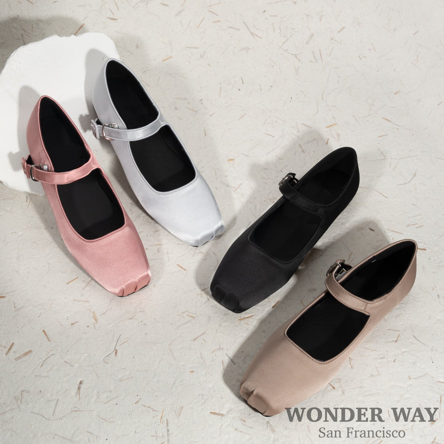 Women Mary Jane Shoes |Women Ballet Flats Shoes |Women Square Toe Flats | Vintage Style Flats| Square Toe low Heel Shoes | Ankle Strap Flats