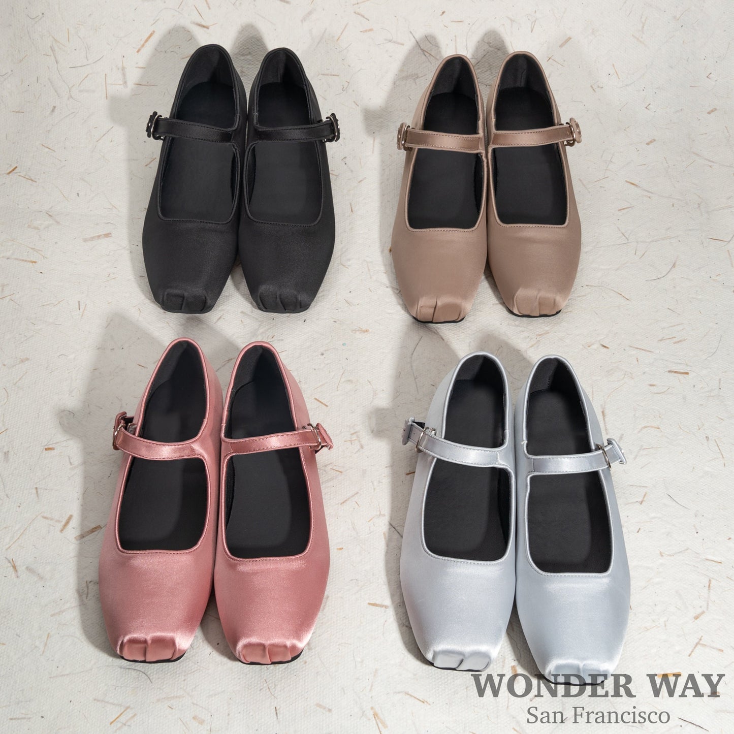 Women Mary Jane Shoes |Women Ballet Flats Shoes |Women Square Toe Flats | Vintage Style Flats| Square Toe low Heel Shoes | Ankle Strap Flats