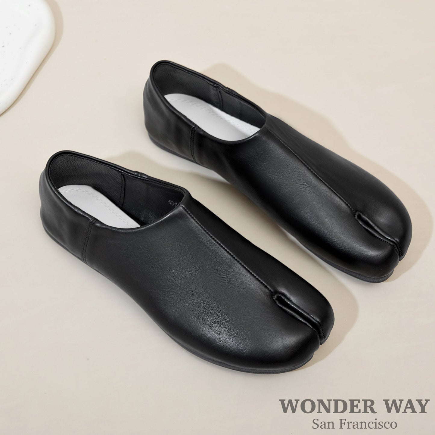 Women Split Toe Mule Slippers | Women Tabi Mary Jane Flats | Tabi Flats Shoes| Women Sandal Split Toe