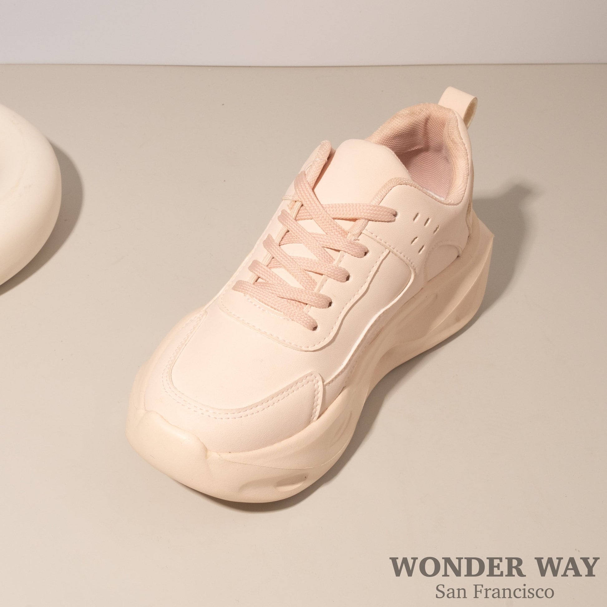 Women Macaron Color Chunky Thick Sneakers | Women Trainers | Women Personalize Sneakers | Ice Cream Color Everyday Shoes |Women Casual Shoes