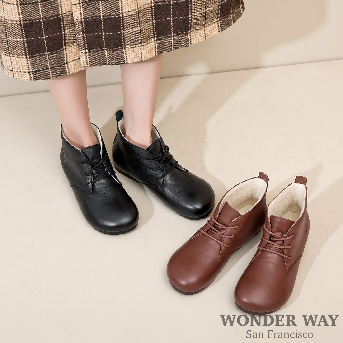 Handmade Women Leather Tie Shoes | Leather Ankle Boots | Big Toe boots| Oxford Women Shoes| Casual Shoes|Short Boots| Low Top Boots