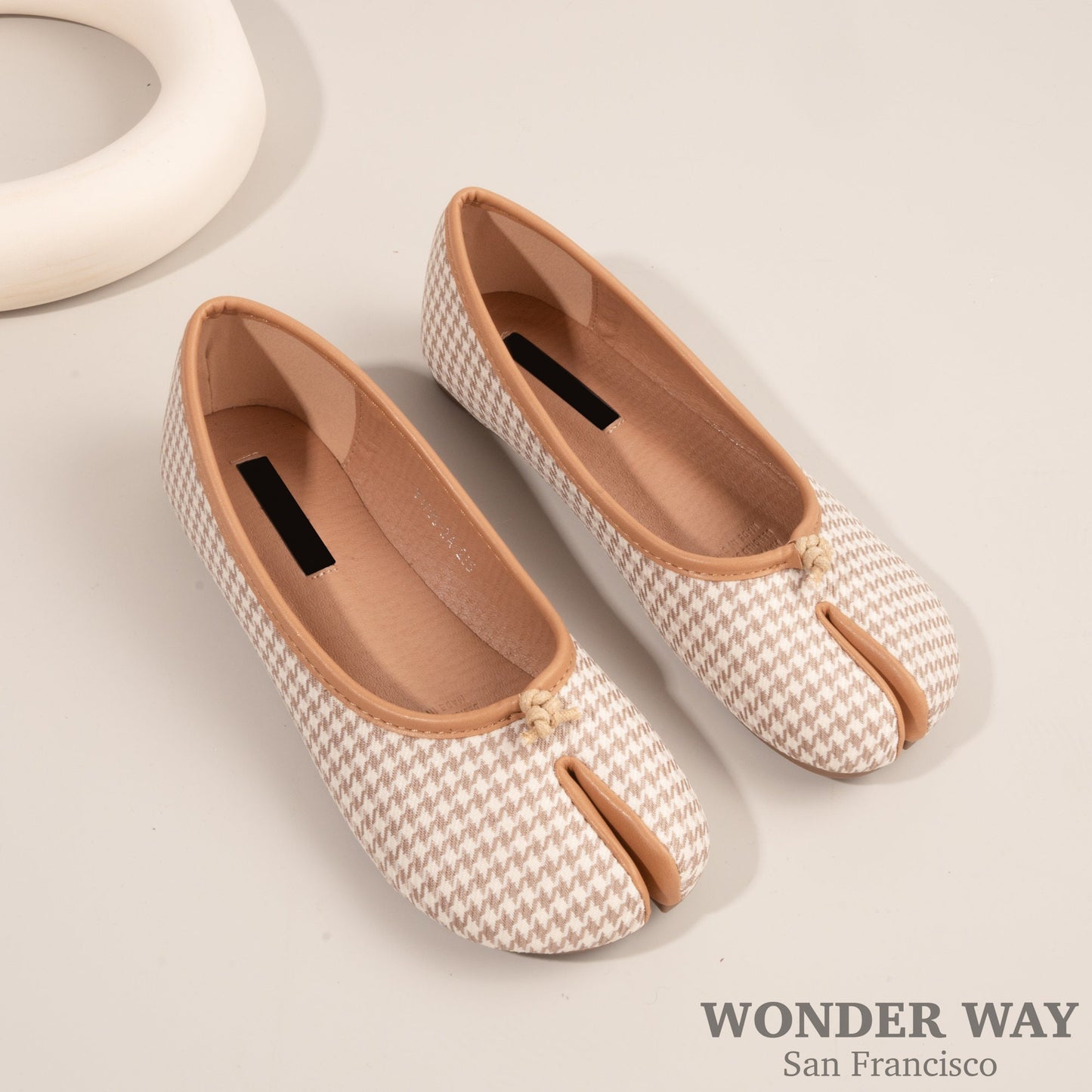 Women Vintage Shoes | Tabi Split-Toe Mary Jane Flats | Soft Mule Slippers | Ballet Flats Shoes | Women Tabi Ballet Shoes Sandal Split Toe