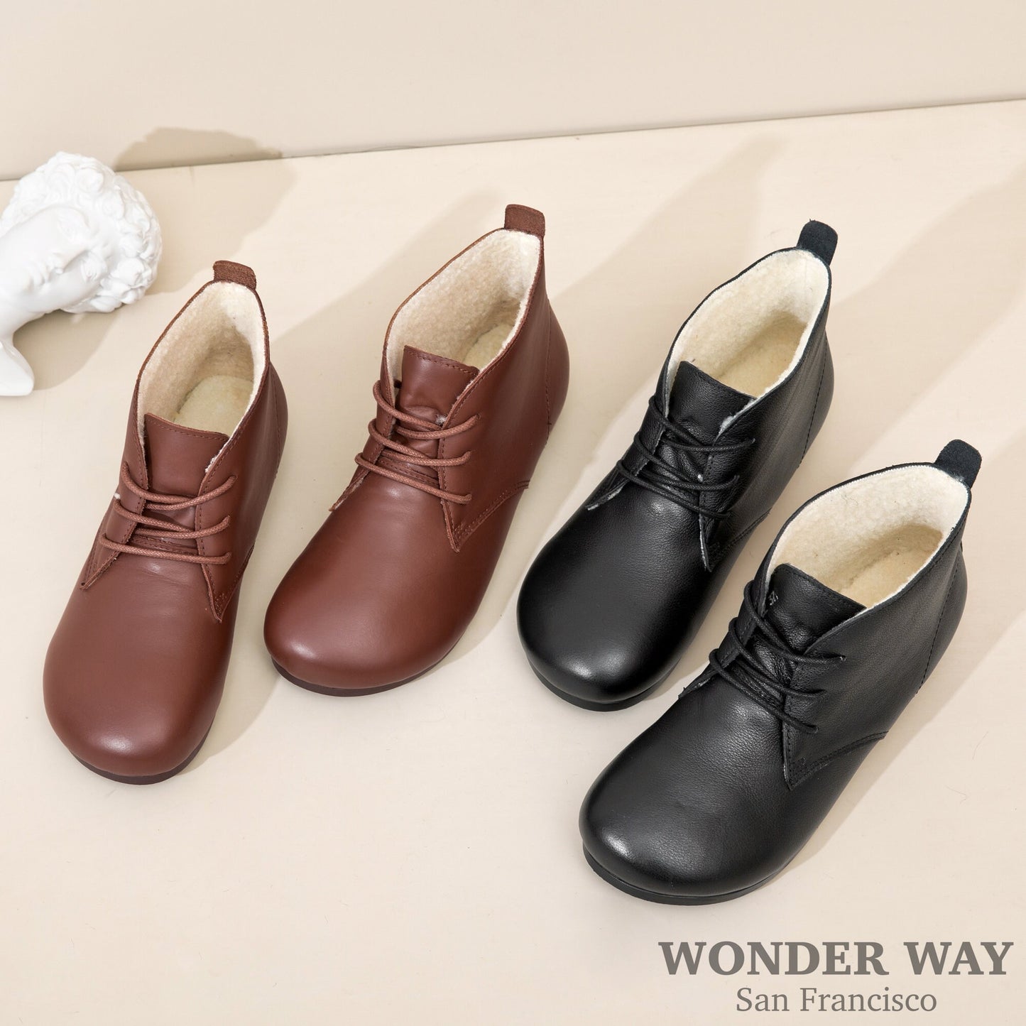 Handmade Women Leather Tie Shoes | Leather Ankle Boots | Big Toe boots| Oxford Women Shoes| Casual Shoes|Short Boots| Low Top Boots